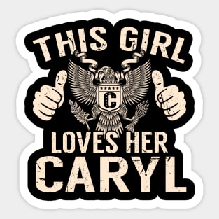 CARYL Sticker